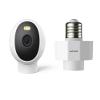 WUUK Indoor Outdoor Security Camera and Lamp Socket Bundle view 1