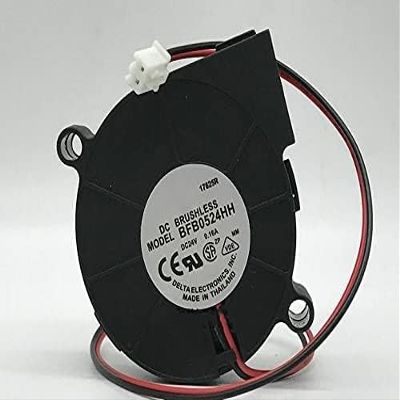 Fan for BFB0524HH 5015 5CM 24V 0.16A Double Ball Blower Turbo Fan