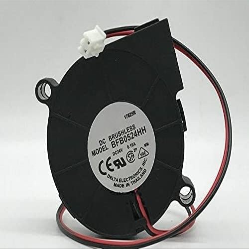 Fan for BFB0524HH 5015 5CM 24V 0.16A Double Ball Blower Turbo Fan
