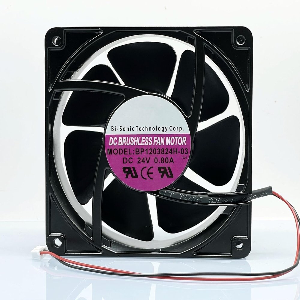 Fan for BP1203824H-03 DC24V 0.08A 12CM 12038 Axial Flow Cooling Fan