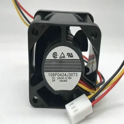 Fan for SANYO 109P0424J3073 24V 0.18A 4028 4CM Frequency Converter Computer Fan