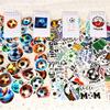 100 PCS Soccer Stickers Sports Football Stickers for Laptop Water Bottle Computer Refrigerator Luggage Phone Case Bicycle Teens (Soccer) view 3