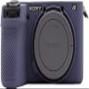A6700 Camera Case, BMAOLLONGB Fullbody Thin Lightweight Silicone Camera Skin Body Rubber Cover Case for Sony Alpha A6700 (Blue, Frosting) view 1