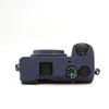 A6700 Camera Case, BMAOLLONGB Fullbody Thin Lightweight Silicone Camera Skin Body Rubber Cover Case for Sony Alpha A6700 (Blue, Frosting) view 4