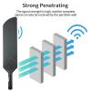 Banyanxin 100% Original 40dbi 5G 4G LTE WI-FI Omni SMA TS9 External Antenna for Modem Router 2piece (Black rp SMA) view 4