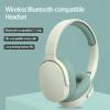 Noise-Cancelling Wireless Bluetooth Headset, 5.1 Chip Stereo Over Ear Headphone Foldable, 10 Hours Constant Music Playing with Mic for PC/Phone/Tablets Pink view 2