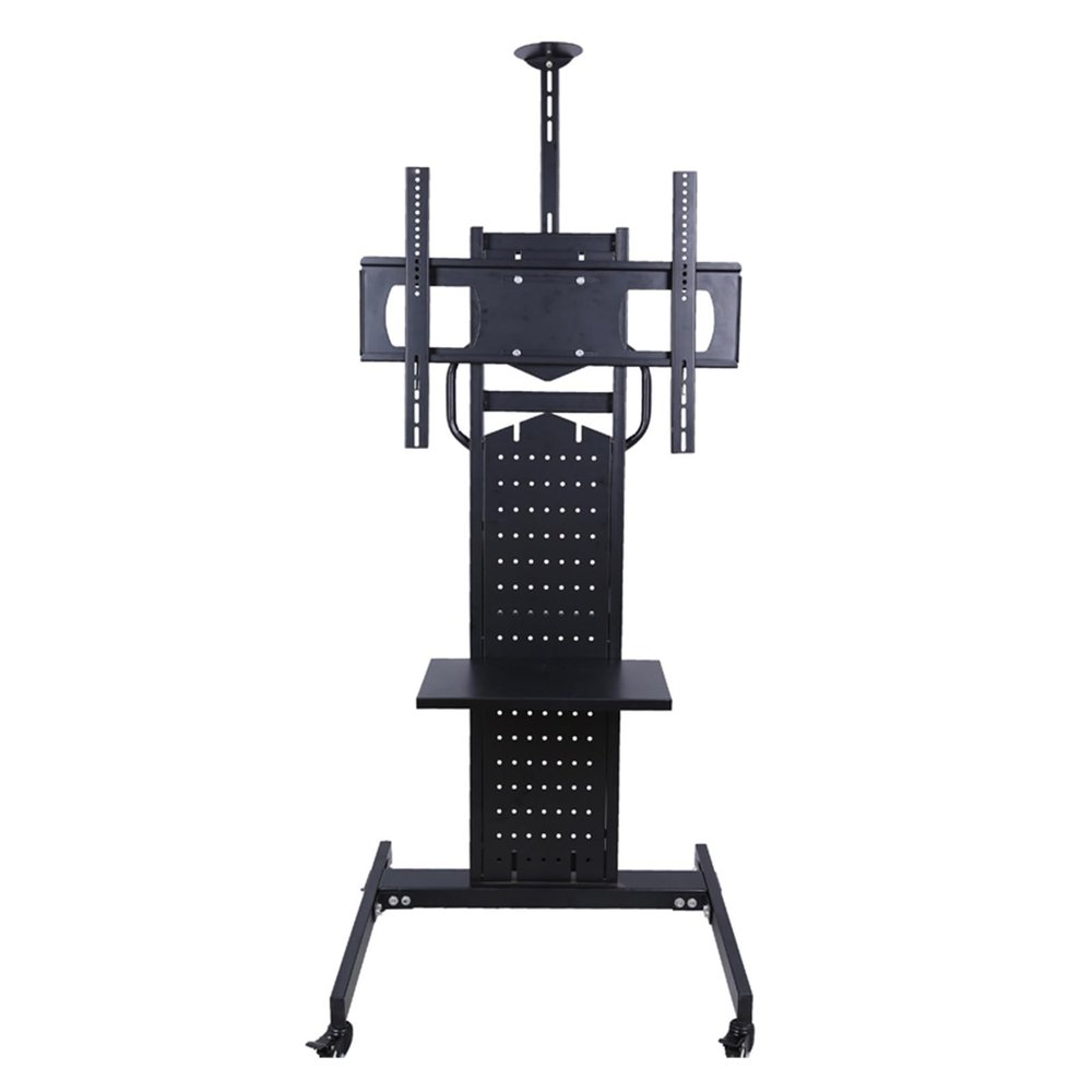 37-70 Inch LCD LED Plasma TV Floor Display Stand Carts/Trolley with DVD Holder and Camera Holder