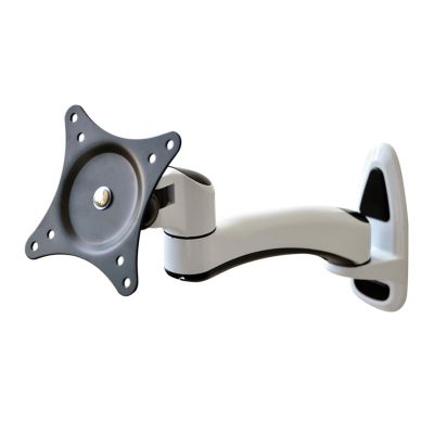Aluminum Alloy 15"-27" LCD LED Monitor Holder Rotary Revolving TV Wall Mount Rack Monitor Support Max.Load 8KGS