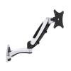 Aluminum Gas Spring 360 Degree Full Motion Height Adjustable 15"-27" LCD Monitor Holder TV Wall Mount Bracket Arm