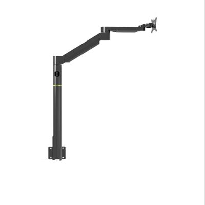 LD218 Customized Gas Spring Arm Monitor Holder Floor Stand Sofa Bedside Fixed TV Mount for Foot Massage Chair Entertainment Room (Color : LD218A1)