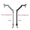 LD218 Customized Gas Spring Arm Monitor Holder Floor Stand Sofa Bedside Fixed TV Mount for Foot Massage Chair Entertainment Room (Color : LD218A1) view 3