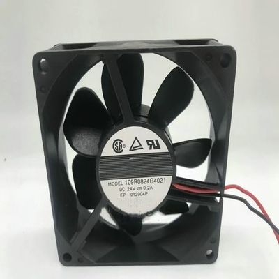 Beautyrankle Fan for SANYO 109R0824G4021 DC24V 0.2A 8CM 8025 Variable Frequency Computer Fan