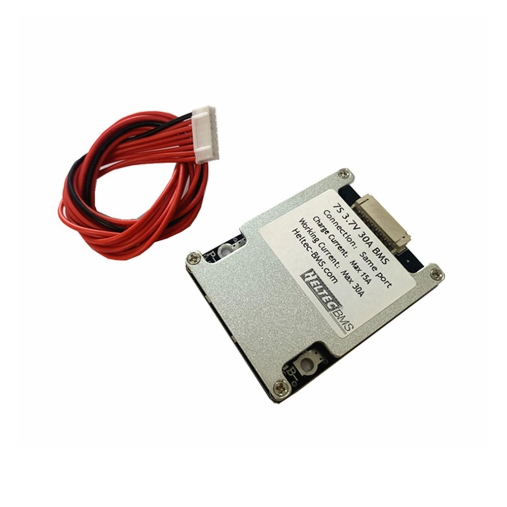 ZIPCOM Battery Equaliser 24V BMS 6S 7S 30A 60A 80A 150A 200A 300A 350A BMS Balance Board 24V car Startup/Electric Bicycle/Ebike/Electric Tools/Inverter (Size : 7S 30A 3.7V Same)