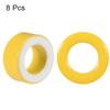XYWHPGV 8pcs 12 x 20.5 x 9.8mm Ferrite Chokes Ring Iron Powder Toroidal Cores Yellow (921a5 a0f77 92a19 9f03a a171d d504d view 2
