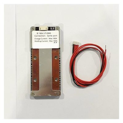 ZIPCOM battery equaliser New 12V BMS 3S 4S 100A 120A 160A 200A 240A Lipo/Lifepo4 Battery Protection Board Energy Storage/Car Start Up BMS (Color : 3S 160A 3.7V Same)