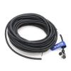 Eonvic M12 Right Angle 8 Pin A Code Female Industrial Sensor Connector Aviation Cable Socket Shielded Waterproof Electrical Cable 15M view 1