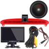 1280 x 720 Pixels Super HD Car Brake Light Reversing Camera Set with 7 Inch LCD Monitor, 170 Wide Angle Waterproof Night Vision Reversing Camera Replacement for Iveco Daily 6 Year 2015-2017 view 1