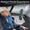 GDZN Tesla Back Seat Tablet Holder, 1-Second Install Seat-Back Wedge Mount for Model 3/Y, Metal Ball Head 360 Rotation iPad Holder for Kids Travel, Fits 4.7-13" iPad Pro/Air/Mini, Galaxy Tab, iPhone view 2
