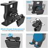 GDZN Tesla Back Seat Tablet Holder, 1-Second Install Seat-Back Wedge Mount for Model 3/Y, Metal Ball Head 360 Rotation iPad Holder for Kids Travel, Fits 4.7-13" iPad Pro/Air/Mini, Galaxy Tab, iPhone view 3