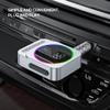 Bluetooth Receiver for Car, Noise Cancelling Bluetooth 5.3 Receiver, Handsfree Calls, Dual Device Connection, Bluetooth Music Receiver for Home Stereo/Wired Headphones view 3
