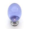 JCAKES Blue Glass Knob Drawer Pull Chrome Polished Cabinet Knobs Dresser Pulls Handle Kitchen Door Knob Hardware Diameter 1.2 (Color : Purple) view 4