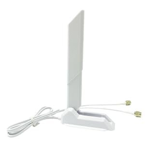 GinTai 2.4 GHz, 5 GHz, 6 GHz WiFi 6E WiFi Antenna Cable for ASUS ROG Strix Z790-A Z790-I Z790-E Z790-F X670E-E X670E-F X670E-A White