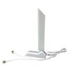 GinTai 2.4 GHz, 5 GHz, 6 GHz WiFi 6E WiFi Antenna Cable for ASUS ROG Strix Z790-A Z790-I Z790-E Z790-F X670E-E X670E-F X670E-A White view 4