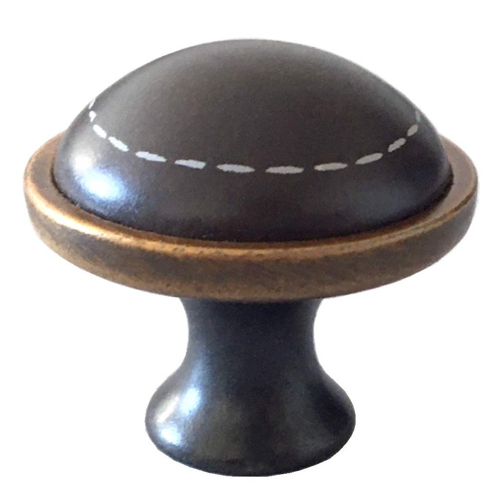 JCAKES 3.75" C-C Drawer Pull Handles Cabinet Knobs Dresser Pull Kitchen Door Handles Ceramic Coffee Brown Gold Bronze Hardware Porcelain 3 3/4" 96 mm Centers/C-C:3.75" (Size : Dia: 1.25" (33 mm))