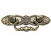 JCAKES 3 3/4" C-C Vintage Look Antique Bronze Bail Drawer Pull Back Plate Drop Swing Handles Cabinet Knob Hardware 96 mm 3.75" Centers/C-C:3.75" (Size : L: 4.5" (115 mm)/C-C: 2.5" (64 mm)) view 1