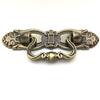JCAKES 3 3/4" C-C Vintage Look Antique Bronze Bail Drawer Pull Back Plate Drop Swing Handles Cabinet Knob Hardware 96 mm 3.75" Centers/C-C:3.75" (Size : L: 4.5" (115 mm)/C-C: 2.5" (64 mm)) view 2