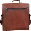 16inch brown Leather Laptop Messenger Bag Office Briefcase Crossbody Travel Bag For Men And Women College Bag Office Laptop Bag view 3