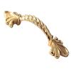 JCAKES 2.5" C-C Fleur De Lis Polished Gold Cabinet Pull Handle Knob Dresser Knob Drawer Handle Dresser Pulls Kitchen Door Handles Hardware 64 mm Centers view 1