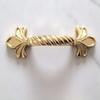 JCAKES 2.5" C-C Fleur De Lis Polished Gold Cabinet Pull Handle Knob Dresser Knob Drawer Handle Dresser Pulls Kitchen Door Handles Hardware 64 mm Centers view 2