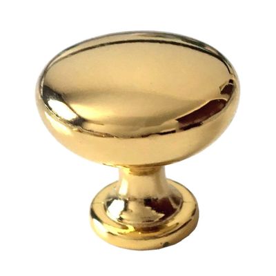 JCAKES 4.5" C-C Polished Gold Silver Bail Drawer Pull Drop Swing Handles Dresser Pulls Cabinet Knob Hardware 114 mm 4 1/2" Centers (Color : Polished Gold, Size : Round Knob)