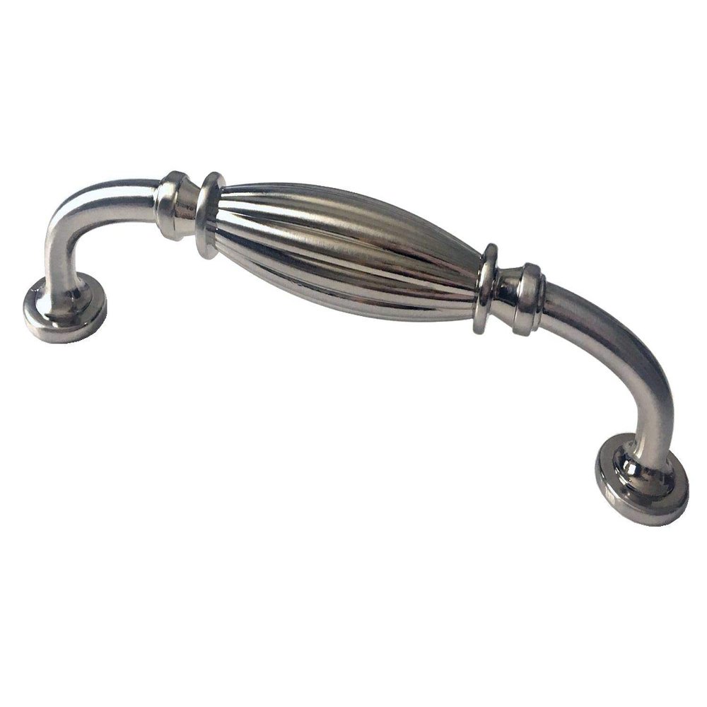 JCAKES 5" C-C Brushed Nickel Cabinet Knob Handle Drawer Pull Handles Dresser Pulls Kitchen Hardware 128 mm Centers/C-C:5" (Size : L:5.7" (145 mm)/C-C:5" (128 mm))