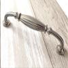 JCAKES 5" C-C Brushed Nickel Cabinet Knob Handle Drawer Pull Handles Dresser Pulls Kitchen Hardware 128 mm Centers/C-C:5" (Size : L:5.7" (145 mm)/C-C:5" (128 mm)) view 2