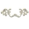 JCAKES 2 1/2" C-C Creamy White Distressed White Drawer Pull Gold Silver Dresser Handles Cabinet Pulls Knob Hardware 64 mm 2.5" Centers (Color : Silver) view 1