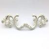 JCAKES 2 1/2" C-C Creamy White Distressed White Drawer Pull Gold Silver Dresser Handles Cabinet Pulls Knob Hardware 64 mm 2.5" Centers (Color : Silver) view 2