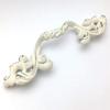 JCAKES 2 1/2" C-C Creamy White Distressed White Drawer Pull Gold Silver Dresser Handles Cabinet Pulls Knob Hardware 64 mm 2.5" Centers (Color : Silver) view 4