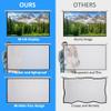 100" Motorized Projector Screen,Portable Projector Screen with Remote Control, 16:9 HD Electric Projection Screen for Indoor Outdoor Home Theater Office, Wall/Ceiling Mounted view 3