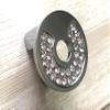 JCAKES Circle Crystal Knob Rhinestone Drawer Pull Polished Chrome Dresser Knob Pull Handles Cabinet Knob Door Knobs Hardware view 3