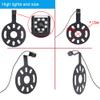 8 LEDs Night Vision 1280 x 720 Pixel Super HD Camera Parking Aid 170 Wide Angle Reversing Camera Replacement for Jeep Wrangler / Willys / Unlimited Sahara Spare Tyre Rubicon Tyres / Car Spare Tyres view 4