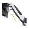 Aluminum Gas Spring 360 Degree Full Motion Height Adjustable 15"-27" LCD Monitor Holder TV Wall Mount Bracket Arm view 4