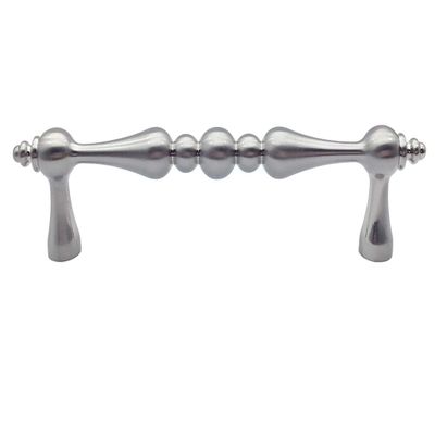 JCAKES 3.75" 5" C-C Cabinet Pull Handle Knob Drawer Pull Brushed Nickel Steel Knob Handle Dresser Pulls Kitchen Handles Hardware 96 128 mm Centers (Size : L:6.25" (160 mm)/C-C:5" (128 mm))