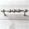 JCAKES 3.75" 5" C-C Cabinet Pull Handle Knob Drawer Pull Brushed Nickel Steel Knob Handle Dresser Pulls Kitchen Handles Hardware 96 128 mm Centers (Size : L:6.25" (160 mm)/C-C:5" (128 mm)) view 2