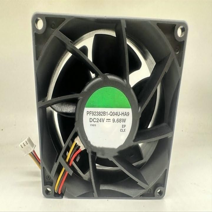 Fan for SUNON PF92382B1-Q04U-HA9 DC24V 9.68W 92 * 38MM Computer Fan