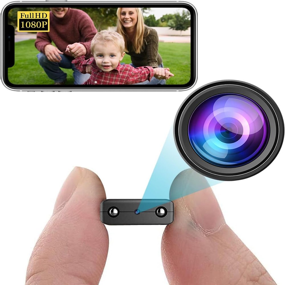 limiete Nanny Cam Hidden Camera 1080P WiFi Camera, Real Time Surveillance Camera with Motion Detection Night Vision