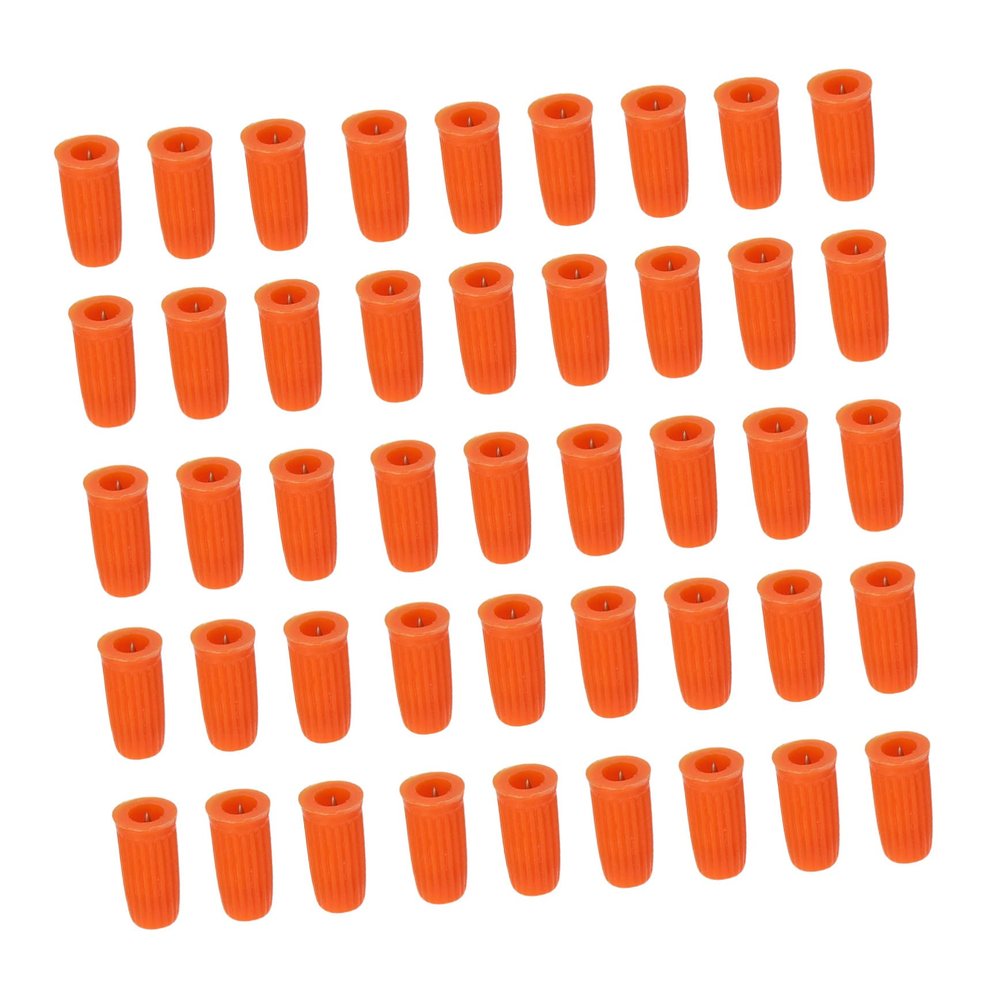 DOITOOL Eyelash Glue Bottle Nozzle Caps 100pcs Eyelash Glue Open Needle Wide Mouth Puncture Needle Glue Bottle Tips