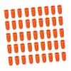 DOITOOL Eyelash Glue Bottle Nozzle Caps 100pcs Eyelash Glue Open Needle Wide Mouth Puncture Needle Glue Bottle Tips view 1
