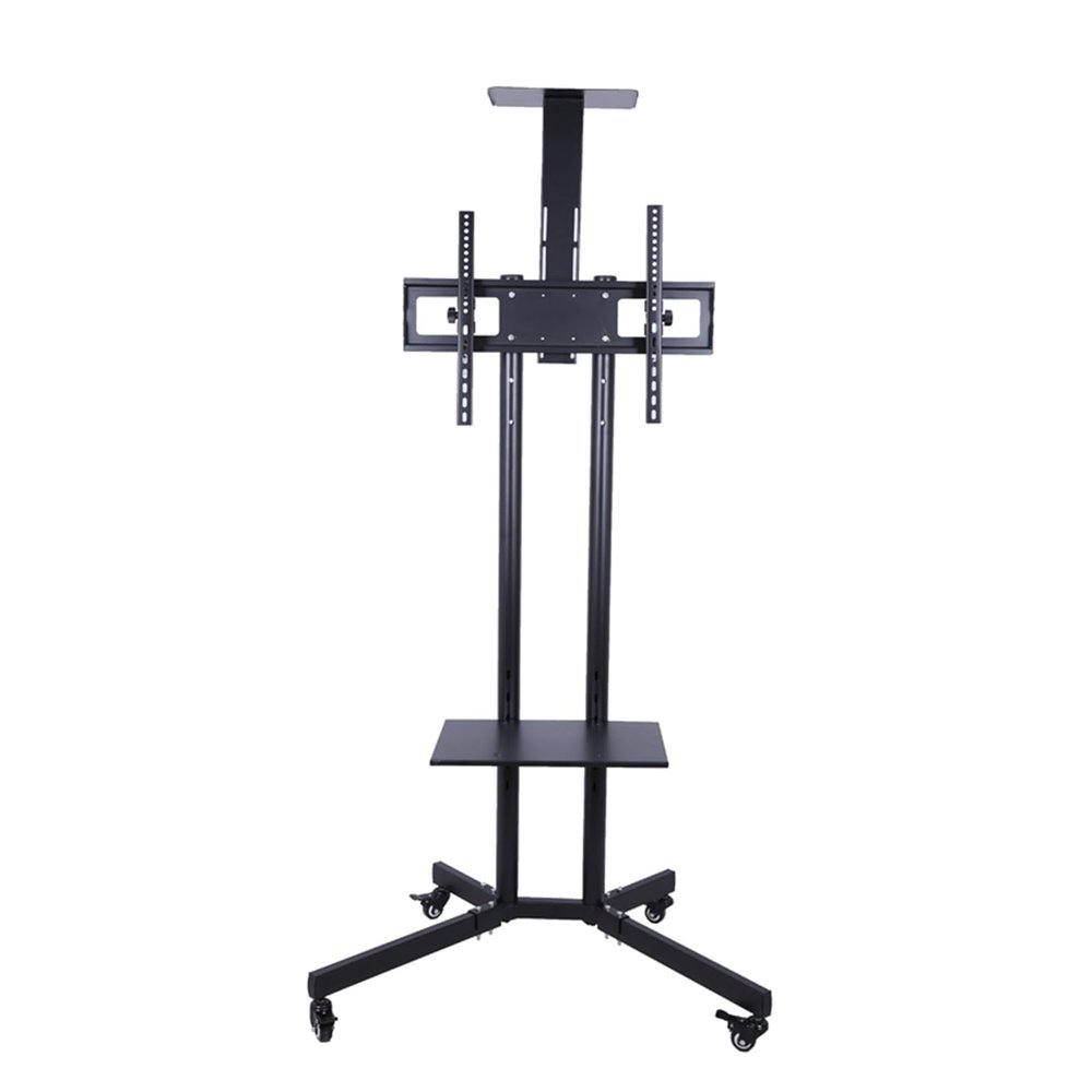 32-60 Inch LCD LED Plasma TV Mount Floor Display Stand Carts/Trolley with DVD Holder and Camera Holder